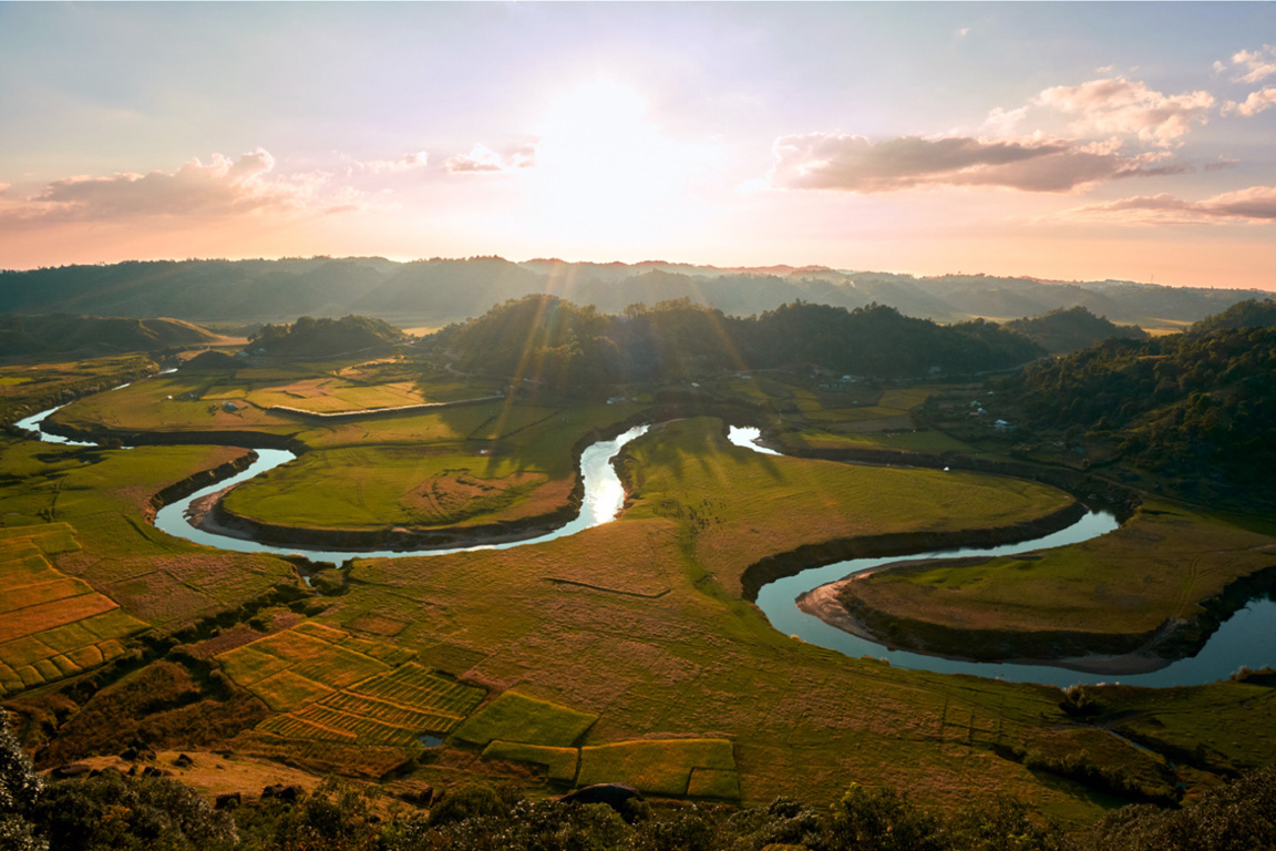 Meghalaya, the clouds, hills and double decker root bridges