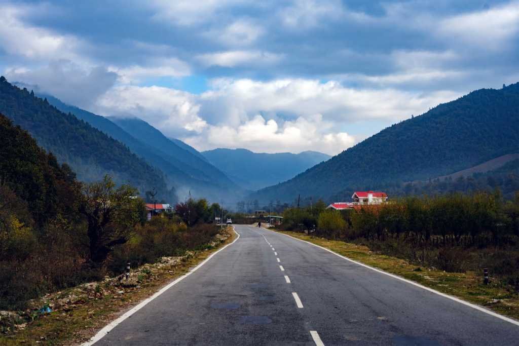 Shergaon, the scenic village in Arunachal