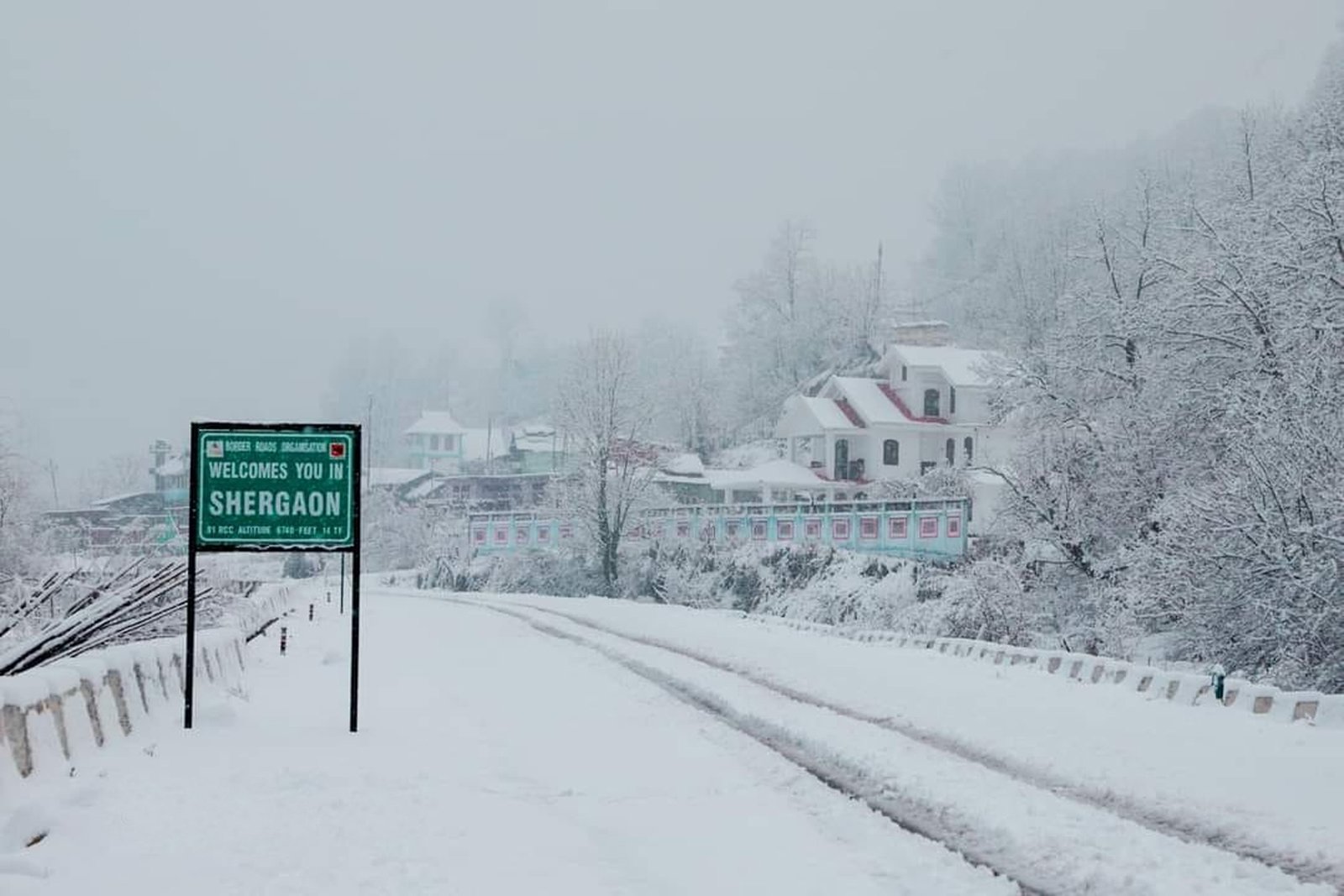 Shergaon, the scenic village in Arunachal